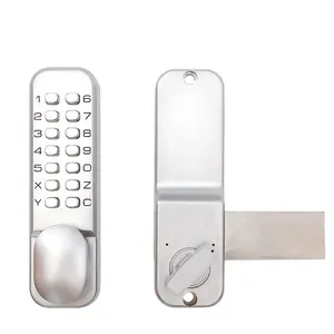 Nuovo stile lungo Bar combinazione serratura porta codice meccanico blocco a pulsante tastiera chiave chiave Password serratura porta serratura