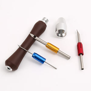 Juegos de agujas de punzón intercambiables de 4 cabezales JC, <span class=keywords><strong>aguja</strong></span> de punzón rusa, <span class=keywords><strong>bordado</strong></span>, Kit de pluma de punto de cruz - Product Image 3