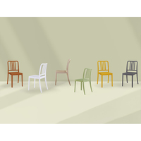 Foshan Fabrication PP Chaise En Plastique Empilable Hotsale Durable En Plein Air Commercial Hôtel Café Restaurant Chaise