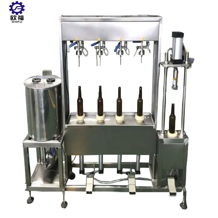 Semi-automatic 3 in 1 complete machine making juice and filling in bottle / vitamin water production filling and packing machine