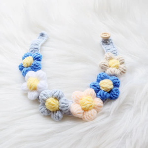Écharpes en laine tricotées à la main, colliers, nœuds papillon en forme de cœur, colliers décoratifs mignons pour chats et chiens - Product Image 5