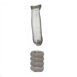 12PCS En Acier Inoxydable <span class=keywords><strong>Machine</strong></span> <span class=keywords><strong>À</strong></span> <span class=keywords><strong>Laver</strong></span> Lint Snare Trap Rondelle Tuyau Lint Pièges, Filtre <span class=keywords><strong>À</strong></span> Maille <span class=keywords><strong>À</strong></span> Linge Avec Attaches De Câble En Nylon - Product Image 2