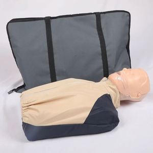 KyrenMed Maniquí de RCP Electrónico de Medio Cuerpo para Adulto, Compresión de Pecho y Apertura de Vías Respiratorias, Hombros con Luz Indicadora, Primeros Auxilios - Product Image 1