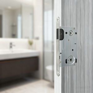 BBdhome hiện đại an ninh WC phòng tắm cửa 9050 satin Nickel im lặng từ khóa Lỗ mộng cơ thể - Product Image 2