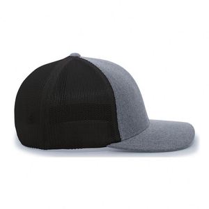 Casquette ajustée unisexe en coton, vierge, élastique, à dos fermé, à visière incurvée, pour le sport, avec broderie et logo personnalisé, vente en gros - Product Image 4