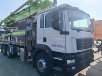 Pompe à béton montée sur camion de 43 m ZLJ5280THBKF 43X-5RZ, matériel de construction