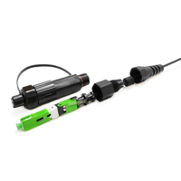 IP67 impermeable endurecido SC/APC opti-tap conector cable 2x5mm 2x3mm de caída conector endurecido conjunto de cable interior/exterior