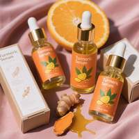 Curcuma vitamine C sérum visage naturel blanchissant Anti-âge acné cicatrice réparation peau éclat Booster