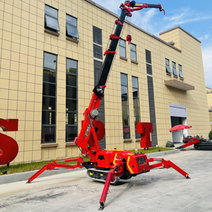 2025 New 14.5m 3t Spider Crane spt299 Mini Crawler Crane với Fly JIB - Product Image 4