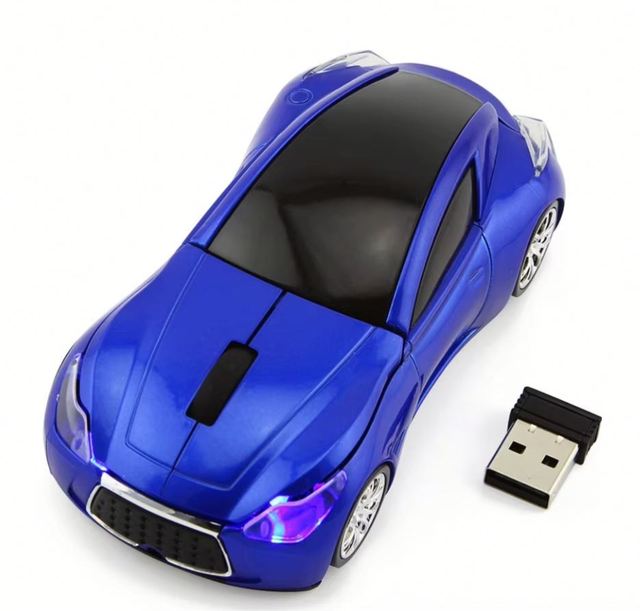 2026 Custom Custom Logo Printed Promotional Gaming Car Mouse Wholesale Price Hot Style 3D Car Shape Computer Wireless Mouse