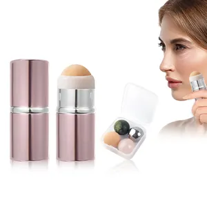 Beauty 2 In 1 Facial Oil Control Roller Yingshang Volcanic Face Roller Volcanic Oil Absorbing Stone Roller With Refills