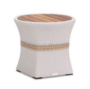 Thiết kế hiện đại không thấm nước nhôm ngoài trời mây nội thất sân vườn 2 + 1 Ghế giải trí đặt bàn nhỏ và ghế wicker - Product Image 5