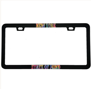 <span class=keywords><strong>Plaque</strong></span> <span class=keywords><strong>d</strong></span>'<span class=keywords><strong>immatriculation</strong></span> <span class=keywords><strong>de</strong></span> voiture en métal avec design du drapeau <span class=keywords><strong>de</strong></span> New York, vente en gros <span class=keywords><strong>d</strong></span>'usine, personnalisable, matériaux <span class=keywords><strong>de</strong></span> haute qualité, <span class=keywords><strong>d</strong></span>écoration <span class=keywords><strong>de</strong></span> voiture - Product Image 1