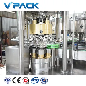 Canning Machine Can Filling Sealing Small Business Juice Soda Water Soft Drink Filling Machine/Beer Isobar Gas Drinks Filler Canning Equipment