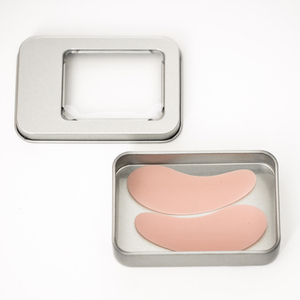 Masques oculaires réutilisables <span class=keywords><strong>en</strong></span> <span class=keywords><strong>silicone</strong></span> lavables <span class=keywords><strong>en</strong></span> gros sous marque privée, avec logo, <span class=keywords><strong>pour</strong></span> lifting du <span class=keywords><strong>visage</strong></span> et anti-rides, patchs oculaires réutilisables - Product Image 2