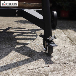 Di alta qualità singolo all'aperto <span class=keywords><strong>forno</strong></span> per Pizza <span class=keywords><strong>a</strong></span> <span class=keywords><strong>legna</strong></span> nuovo Design <span class=keywords><strong>con</strong></span> alimentazione manuale in acciaio inox Freestanding-per OEM/ODM - Product Image 5