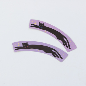 Jouets magiques pour chats Long And Short Cats, 11x1,5, violet avec motif étoiles et lune pour un jeu amusant - Product Image 5