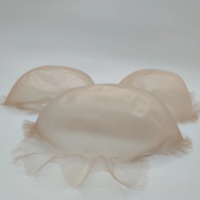 Bonnet de perruque en dentelle QS-21 avec fermeture en filet
