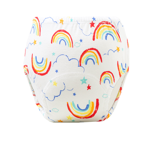 Bebek ve yürümeye başlayan çocuk için su geçirmez pamuk % alıştırma külodu-yeniden 6-Layer bez bebek bezi külot - Product Image 2