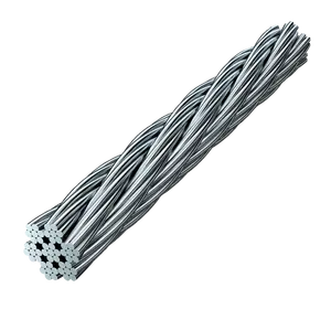 Bobine de fil en acier galvanisé, câbles de sécurité pour câbles en bois, 7x710mm, 25/64 pouces, vente en gros, produit chinois, 15 pièces
