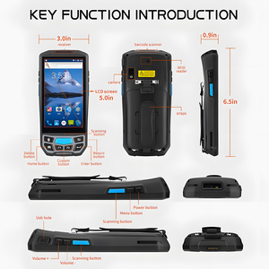 Terminale PDA palmare ODM HS03 <span class=keywords><strong>Android</strong></span> 13.0 con schermo touch da 5 pollici, scanner di codici a barre 2D, IP65, GPS, raccoglitore dati logistici, disponibile in magazzino. - Product Image 2