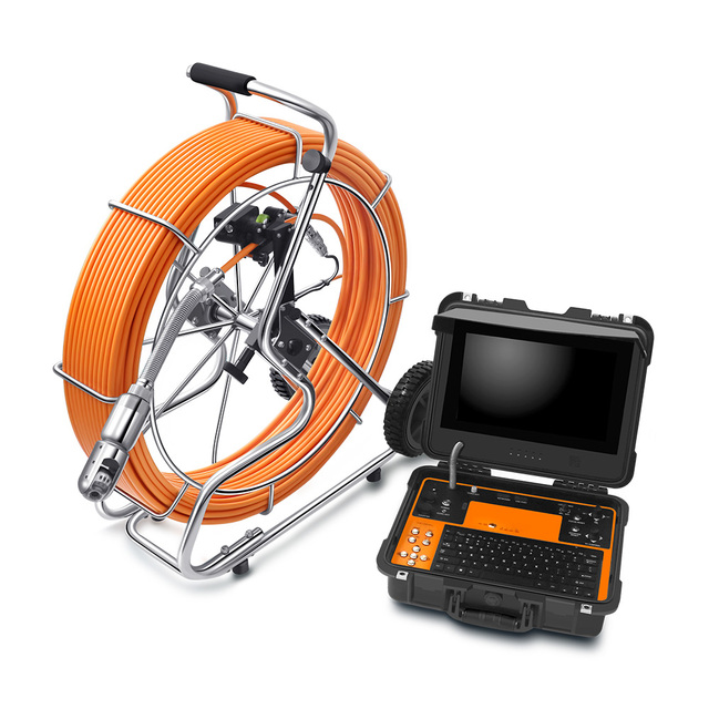Vicam Sewer Video Inspection System 60 Meters Cable Reel Pipelines Plumbing Camera With Pan and Tilt Head