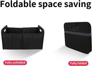 Organizador plegable para maletero de coche con asa, solución de almacenamiento impermeable de poliéster duradero para todos los coches SUV Mini-Vans - Product Image 5