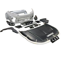 Pour Range Rover Evoque L538 (modèles 2012-2018) – Kit de mise à niveau du capot avant en fibre de verre et support de radiateur (découpe nécessaire)
