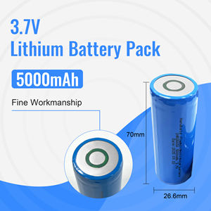 הספקים 3.6v סוללות ליתיום-יון 26650 <span class=keywords><strong>3.7v</strong></span> 5000mah עבור פנס - Product Image 5