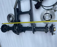 Arbre d'entraînement différentiel essieu arrière Quad Buggy projet de bricolage pour Go Kart/VTT/UTV