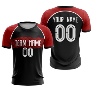 เสื้อฟุตบอลพิมพ์ลายตามสั่งสำหรับผู้ชาย-ชุดฝึกซ้อมทีมกีฬาแบบปรับแต่งได้พร้อมวัสดุผ้าสแปนเด็กซ์/โพลีเอสเตอร์ - Product Image 4