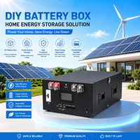 Kit de boîte de batterie empilable DIY VOLOND 48V 280Ah avec BMS JK 200A 15 17kWh LCD IP54 pour stockage d'énergie domestique