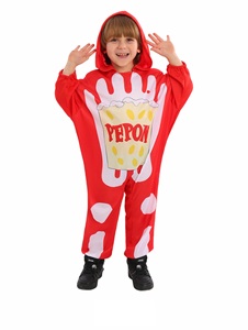 Disfraces Divertidos de Comida para Niños, Conjunto de Disfraces de Halloween de Donuts, Galletas, Palomitas, Pan y Queso, Disfraces Novedosos para Fiestas - Product Image 5