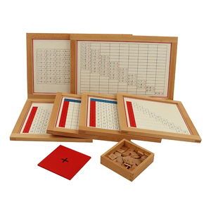Vendita calda all'ingrosso aggiunta grafici <span class=keywords><strong>di</strong></span> lavoro <span class=keywords><strong>con</strong></span> telaio Montessori materiali educativi giocattolo in legno attrezzature Montessori - Product Image 2