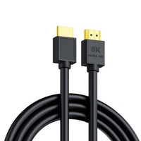 Cable HDMI de Alta Definición 8K para Conexión de TV y PC con Cobre Libre de Oxígeno