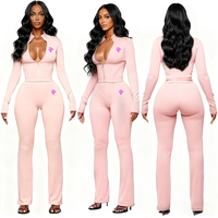 Fabricants de vêtements, ensemble deux pièces sur mesure pour femmes, vêtements de créateurs, streetwear, vêtements de détente Y2k, ensemble de survêtement