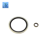 Joint d'étanchéité métallique auto-centrant personnalisé, type Dowty, pour raccord de vidange d'huile, fabrication OEM industrielle