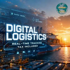 Logistica Digitale Multi-Modalità con Tracciamento in Tempo <span class=keywords><strong>Reale</strong></span>, Tasse Incluse, Spedizioniere Agente Logistico USA UE DDP Dazi Pagati Cina - Product Image 1