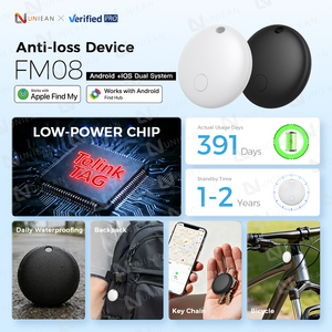 UNIEAN F08 Localizzatore Tascabile Certificato ROHS, <span class=keywords><strong>Mini</strong></span> Tag Anti-Smarrimento, Tracker Portatile per Moto, Portafoglio, Bicicletta, Compatibile con iPhone - Product Image 2