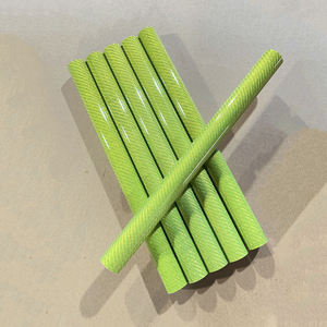 Tubo de Fibra de Carbono 3K Verde Colorido, Pultruido y Enrollado, Tubo de Carbono Opcional para Accesorios de Marco de Drones FPV - Product Image 3