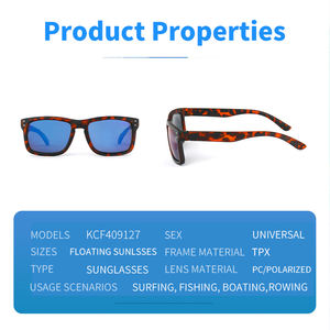 Gafas <span class=keywords><strong>de</strong></span> <span class=keywords><strong>Sol</strong></span> Polarizadas Unisex Blancas y Rosas con Protección UV400 Flotantes para Pesca, Navegación, <span class=keywords><strong>Kayak</strong></span> y Deportes Acuáticos - Product Image 4
