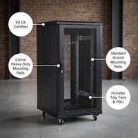 Armoire réseau 15U 800x600x600, rack de serveur 19 pouces modèle TA, boîtier IT pour centre de données et hub de surveillance de sécurité