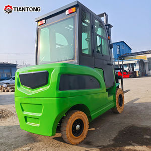 מלגזה חשמלית עם סוללת ליתיום 3 טון, רב מכר, בעלת תו תקן CE, להעמסת מכולות בנמל - Product Image 3