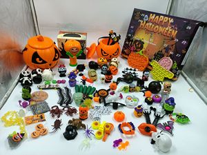 Caja Sorpresa de Halloween: Juguete Antiestrés de Fantasma, Calabaza, Bruja, Araña, Murciélago - Regalo Coleccionable Espeluznante para Niños, Fiesta de Truco o Trato, Regalo Festivo - Product Image 6