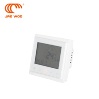 Thermostat intelligent moderne WIFI, contrôleur de température numérique intelligent, utilisation domestique et hôtelière, pièces de chauffage électriques, 603H blanc