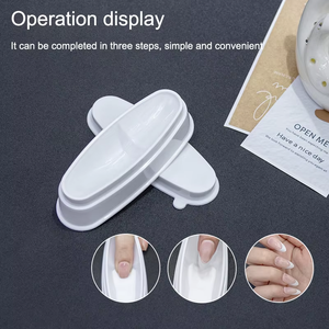 Glitter per unghie multicolori per immersione in polvere scatola vassoio per Nail Art strumento riciclabile con contenitore per depolveratore - Product Image 1