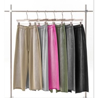 Joggers Cargo Streetwear Homme 360 g/m² Haute Densité, Coupe Ample Vintage, Indispensable pour l'Été, Idéal pour les Tenues Urbaines Professionnelles