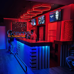 Nhà Máy Giá Xã Hội Câu lạc bộ Đảng RGB hình lục giác chiếu sáng DIY lắp ráp ống đèn Disco - Product Image 6