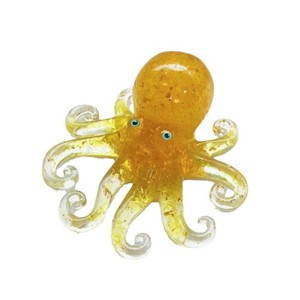 Hot-<strong>Selling</strong> Natural Crystal <strong>Stone</strong> <strong>Jade</strong> Gravel Cute Ocean Octopus Squid Animal Home Decoration Ornaments Handicrafts Craft - Product Image 5