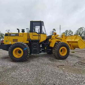 Cargadora de Ruedas Komatsu WA380 Usada, Original Japonesa, Alto Rendimiento, Bien Mantenida, Inspección Aprobada, con Cucharón - Product Image 1